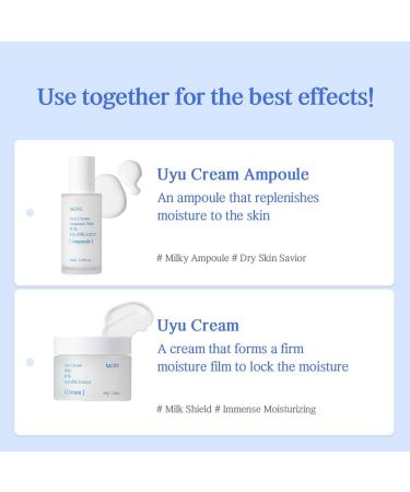 NACIFIC Uyu Cream Toner 5.07 fl oz | Jeju Milk Extract & Ceramide Complex | Moisturizing Korean Skin Care - Buy Online on GoSupps.com