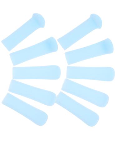 GALPADA 10pcs Silicone Ear Wax Removal Tips Replacement Kit for Adults Flexible Soft Ear Cleaner Accessories with Ergonomic Design for Safe Gentle and Reusable Cleaning