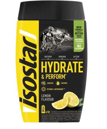 ISOSTAR Set: 3x400g Lemon & 3x400g Orange + 1L Hydration Drink | Isotonic Electrolyte Powder for Optimal Sports Performance - Buy Online on GoSupps.com