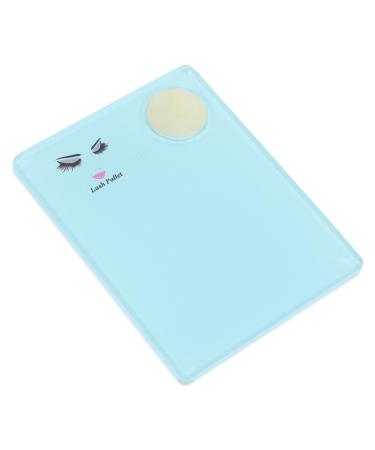 minkissy Eyelash Grafting Board Eyelash Extension Board Lash Glue Gasket Eyelash Extension Tools Lash Grafting Holder Eyelash Tray Holder Fake Eye Lash Stand Lash Tool Jade Acrylic Extender