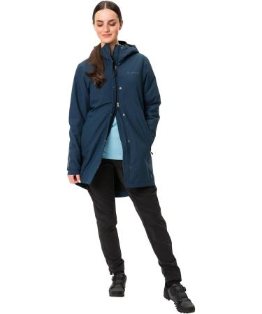 VAUDE Women's Cyclist Padded Parka II Jacket 44 Dark Sea | International Shipping Available - Buy Online on GoSupps.com