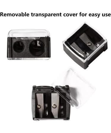 Premium Makeup Sharpener Spinker - Double Pointed Cosmetic Sharpener for Eyebrow Lipliner & Eyeliner Pencils | International Shipping Available - Buy Online on GoSupps.com