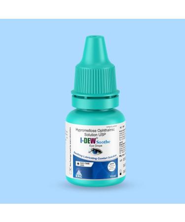 I-Dew Soothe Daytime Eye Drops 10ml - Hypromellose Drops for Dry Eyes - Contact Lens Friendly - Reduces Eye Dryness - Long-Lasting Relief - Buy Online on GoSupps.com