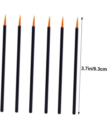 VINTORKY 100pcs Gloss Point Eyeliner Applicator Fine Tool Wands Cosmetic Makeup Brush Disposable Lip - Buy Online on GoSupps.com