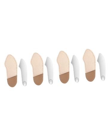 HAPINARY 4pcs Korean Cosmetics Shadow Seal Cosmetics Tool Makeup Plate Mixer Palette Stainless Steel Silver