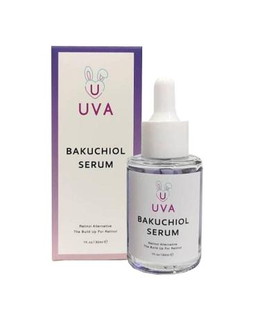 UVA Lifestyle - Bakuchiol Retinol Smoothing Serum Hydrate and Reduce Appearance of Fine Lines and Wrinkles Help Smooth Appaerance Hydration Bachi Plant Vegan.