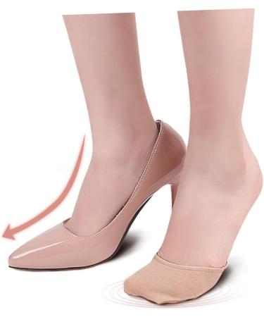 Buy 6 Pairs Seamless Invisible Forefoot Pad Half Socks - Cushioned Toe Toppers for Ultimate Comfort | International Shipping Available - Buy Online on GoSupps.com