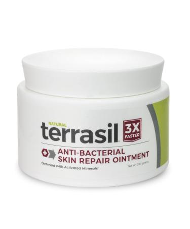 Antibacterial Skin Repair 3X Faster Natural Ingredients for Treatment of Fissures Folliculitis Angular Cheilitis Impetigo Chilblains Lichen Sclerosus Cellulitis by Terrasil (200 Gram)