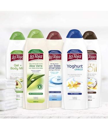 La Toja Aloe Vera Shower Gel 550ml | Hydrating & Refreshing | International Shipping - Buy Online on GoSupps.com