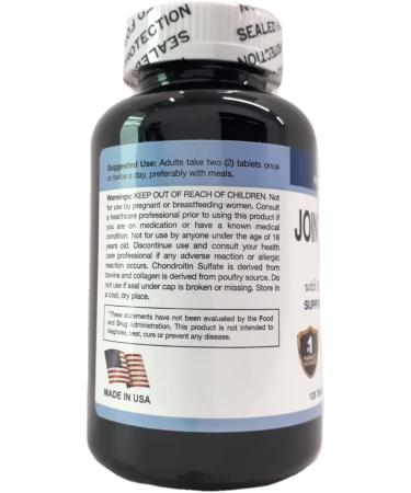Dr.K&C HNHusa Joint Formula Gold - 120 Tablets for Joint Health Support with Turmeric Glucosamine & Collagen - Strength Supplement - Buy Online on GoSupps.com