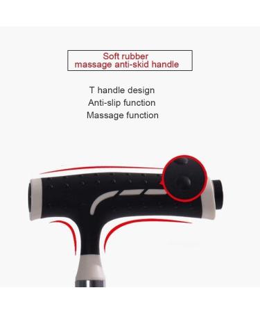 Adjustable Folding Cane Crutches Multifunction Telescopic Cane Lightweight Stick Old one-Button Foldable Easy to Carry Parent's Gift - Buy Online on GoSupps.com