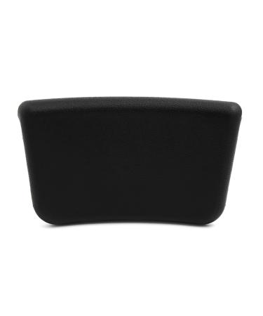 uxcell 9.8 Inch x 6 Inch Foam Bath Spa Pillow Cushion for Hot Tub W/ Suction Cup Black