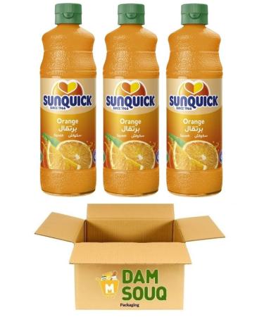Damsouq Multipack Sunquick Orange Syrup (3x 700ML)