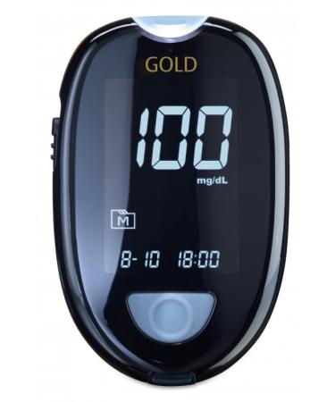 GlucoCheck GOLD Starter Set (mg/dl) - 110 Blood Glucose Test Strips | Shop Now for Accurate Diabetes Monitoring - Buy Online on GoSupps.com