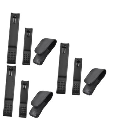 DOITOOL 3 Sets Nail Clippers Metal Nail Manicure Nail Trimmer Nail Toe Finger Manicure Nail Scissors