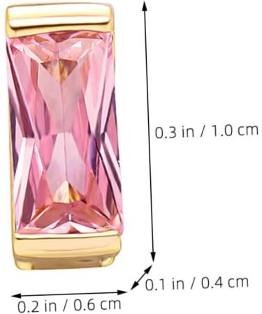 PACKOVE Hip Hop Teeth 2pcs Large Zircon Braces Bbq Fake Teeth Decor Mouth Grills Accessories Man European and American - Buy Online on GoSupps.com