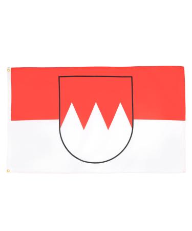 AZ FLAG Flag Franconia 150x90cm - Franconia flag 90 x 150 cm - flags Top quality