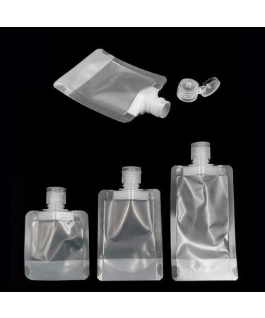 9 Pcs Portable Travel Fluid Bags Transparent Travel Fluid Dispensing Packing Bag Clamshell Travel Fluid Pouches for Toiletries Lotion Shampoo Hand Soap (30ml/50ml /100ml) - Buy Online on GoSupps.com