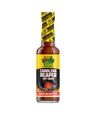 2 x Tropical Sun Carolina Reaper Hot Sauce 12 x 148ml