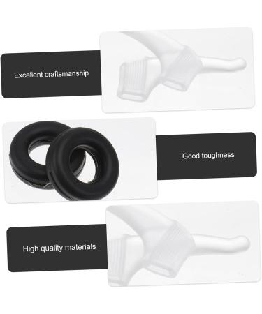 Minkissy 3 Set Anti-Slip Silicone Glasses Covers & Hooks - Black & White Ear Accessories for Students | Optimized Comfort & Fit - Buy Online on GoSupps.com