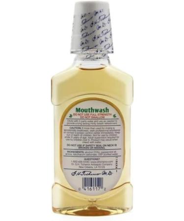 Dr. Tichenor's Peppermint Mouthwash 8 FL OZ - Refreshing Oral Care Rinse - Buy Online on GoSupps.com