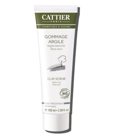 Cattier Weiße Heilerde "White Healing Earth" Exfoliator for all Skin Types 100 ml - Buy Online on GoSupps.com