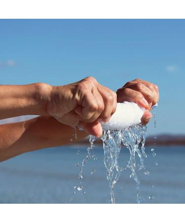 Premium Quality 100% Ring Spun Cotton Washcloths Set - Soft and Absorbent Flannel Face Cloths - 12 Pack White Fingertip Towels - Buy Online on GoSupps.com