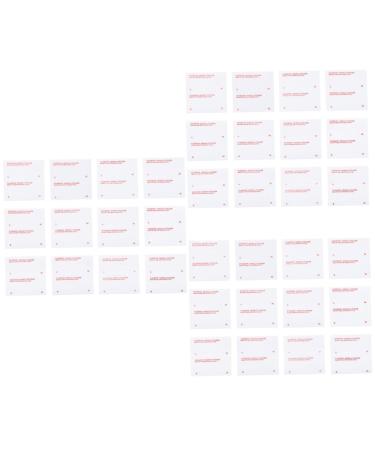 FOMIYES Brow Pencil Eye 216 pcs Girls Up Make- Reusable Eyebrow Drawing Brow Tools Stencil Guide Women Ruler Card Shape for Brow Pencil Drawing Eyebrow Template 8.5x8.5cmx3pcs As Shownx3pcs