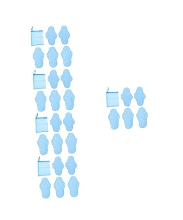 Fomiyes 5 sentences 6Stk women's bandage from Polarfleece Washing Women Binding Reusable menstrual pads Slip insert menstrual bonds menstrual -washable napkins ladies accessories