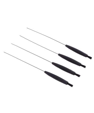 VILLCASE 1 Set 4 Pcs Brush Tube Cleaning Limpiador De Cleaning Accessories Ear Cleaner Cleaning Tools Cleaners Picks Hear Aid Cleaning Kit Over Ear Earbuds Wax Vent Nylon Earpiece