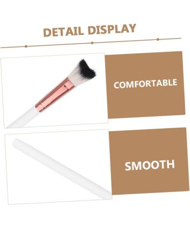 SKISUNO Highlighters Brush for Nose Contour White Nose Contour Brushes Makeup Tool 18.50X1.00X1.00CM White - Buy Online on GoSupps.com