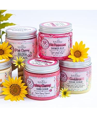 Bella and Bear Goddess Sugar Scrub | Paraben-Free, Vegan & Cruelty-Free Exfoliator | 6.7oz - Buy Online on GoSupps.com