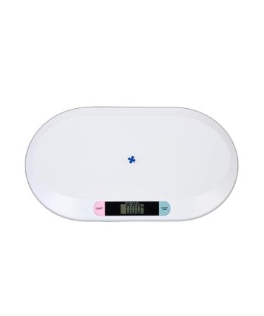 Relaxdays digital baby scale infant scale up to 20 kg incl. batteries & USB cable breastfeeding scale small animal scale white - Buy Online on GoSupps.com