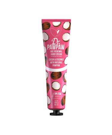 Dr.PAWPAW Age Renewal Hand Cream - Cocoa & Coconut VEGAN 30ml