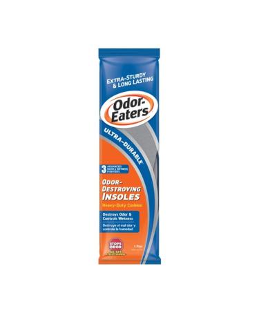 Odor-Eaters Ultra Durable Heavy Duty Cushioning Insoles 1 pair (Pack of 3)