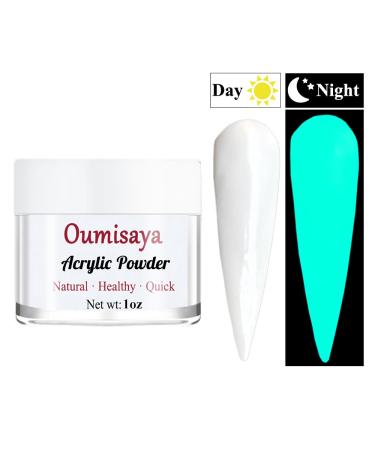 Glow in the Dark White Acrylic Nail Powder - 1OZ for French Nail Art | International Shipping - Buy Online on GoSupps.com