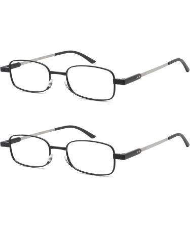 Mcoorn Mini Reading Glasses - Portable Anti-Blue 2.0x with Hard Case | Ideal On-the-Go Solution - Buy Online on GoSupps.com