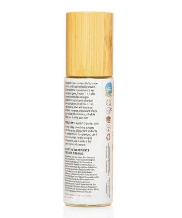 Ambra Lift Elixir | Organic Anti-Aging Moisturizer with Baltic Amber Hyaluronic Acid & Peptides - Reduce Wrinkles & Brighten Skin - Buy Online on GoSupps.com
