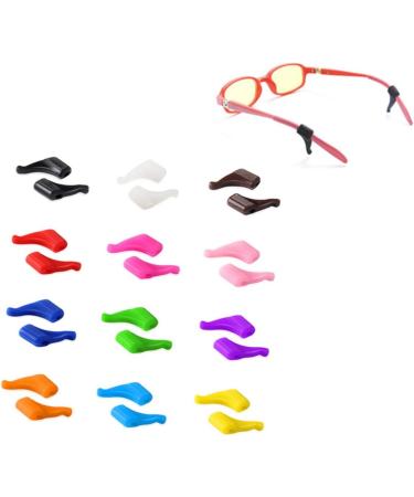 Housoutil 72 Pairs Ear Hook Glasses Holders - Anti-Slip Silicone Brackets for Secure Eyewear & Earrings - Buy Online on GoSupps.com