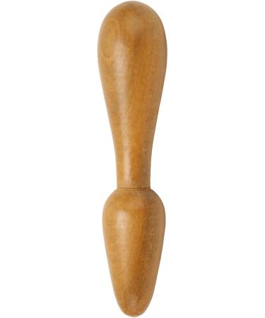 Verdant Touch Foot Massage Tool - Portable Wooden Acupuncture Stick for Body Care - Ergonomic 30.5 cm Massage Tab - Buy Online on GoSupps.com