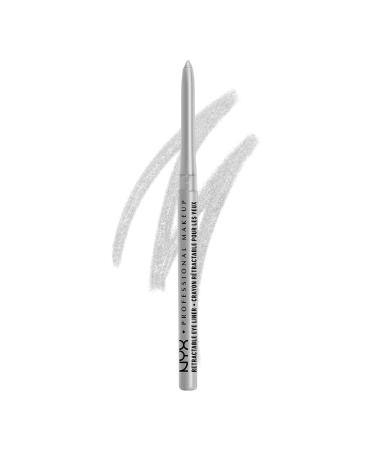 NYX PROFESSIONAL MAKEUP Mechanical Eyeliner Pencil  Silver Silver Eyeliner