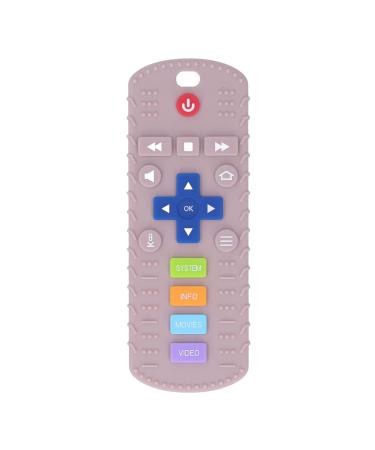 Baby Teething Toy - Wear-Resistant & Odorless Silicone Toddler Teether (Light Purple) - Buy Online on GoSupps.com