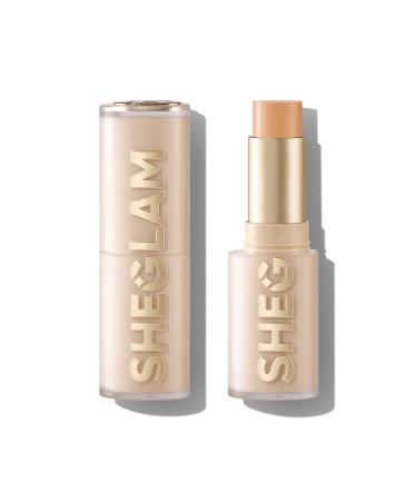 SHEGLAM Skin Magnet B ton de fond de teint haute couvrance longue tenue Medium maquillage visage pour tous les types de peau - Nude