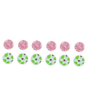 Gel ice compress reusable cooling eye cushion summer eye flap ice cream suction eye flap for sleeping traveling PVC ice cream 12 pieces