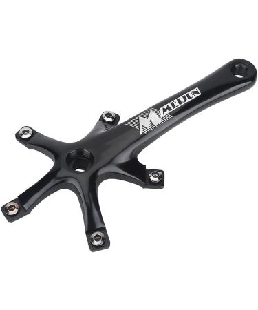 Keenso 170mm Bike Crank Arms - Universal Aluminium Alloy Single Crankset - for Mountain and Road Bikes - Black - Buy Online on GoSupps.com