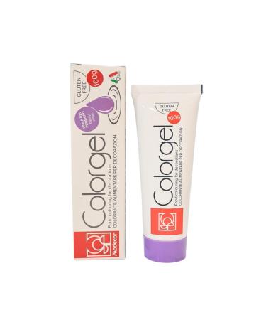 Modecor Concentrated Color Gel 100g-Gluten Free (Violet)