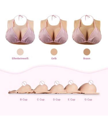 CYOMI Realistic Silicone Breast Forms - D Cup Artificial Boobs for Crossdressers Cosplay & Transgender | No.1 Choice for Drag Queens - Buy Online on GoSupps.com