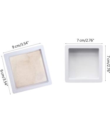Artificial Press On Storage Box Empty Clear Tips Display Storage Box for False Nails Art Tools Jewelry Storage Box 7x7 Black - Buy Online on GoSupps.com
