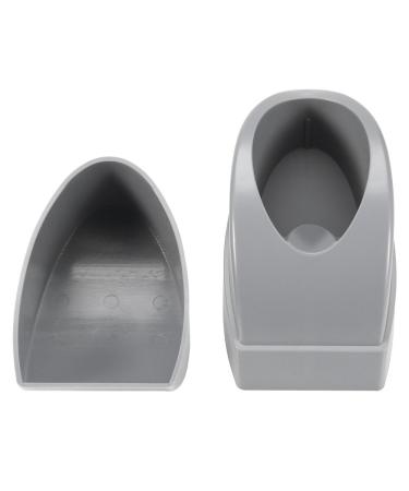 French Nail Dip Container & Smile Line Maker - Gray Manicure Tool for Perfect Nail Tips - Buy Online on GoSupps.com