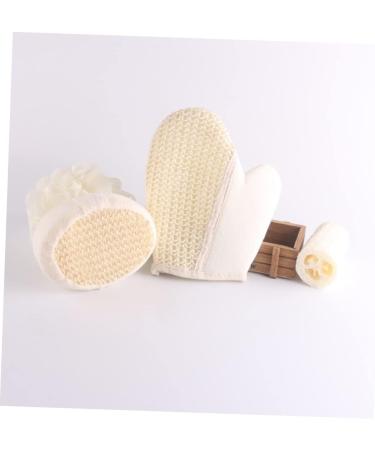 6 Pcs Exfoliating Body Scrub Gloves - Loofah Shower Mitts for Smooth Skin | Bath Scrubbing Gloves Pack - Buy Online on GoSupps.com